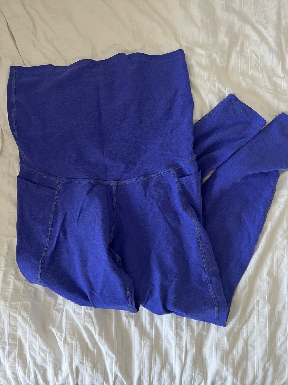 Spacedye Love the Bump Maternity
Pocket Midi Legging
- Ultra Violet
